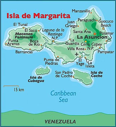 остров маргарита венесуэла из санкт-петербурга